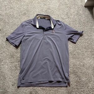 Greyson Men's Polo Shirt - Navy Stripes